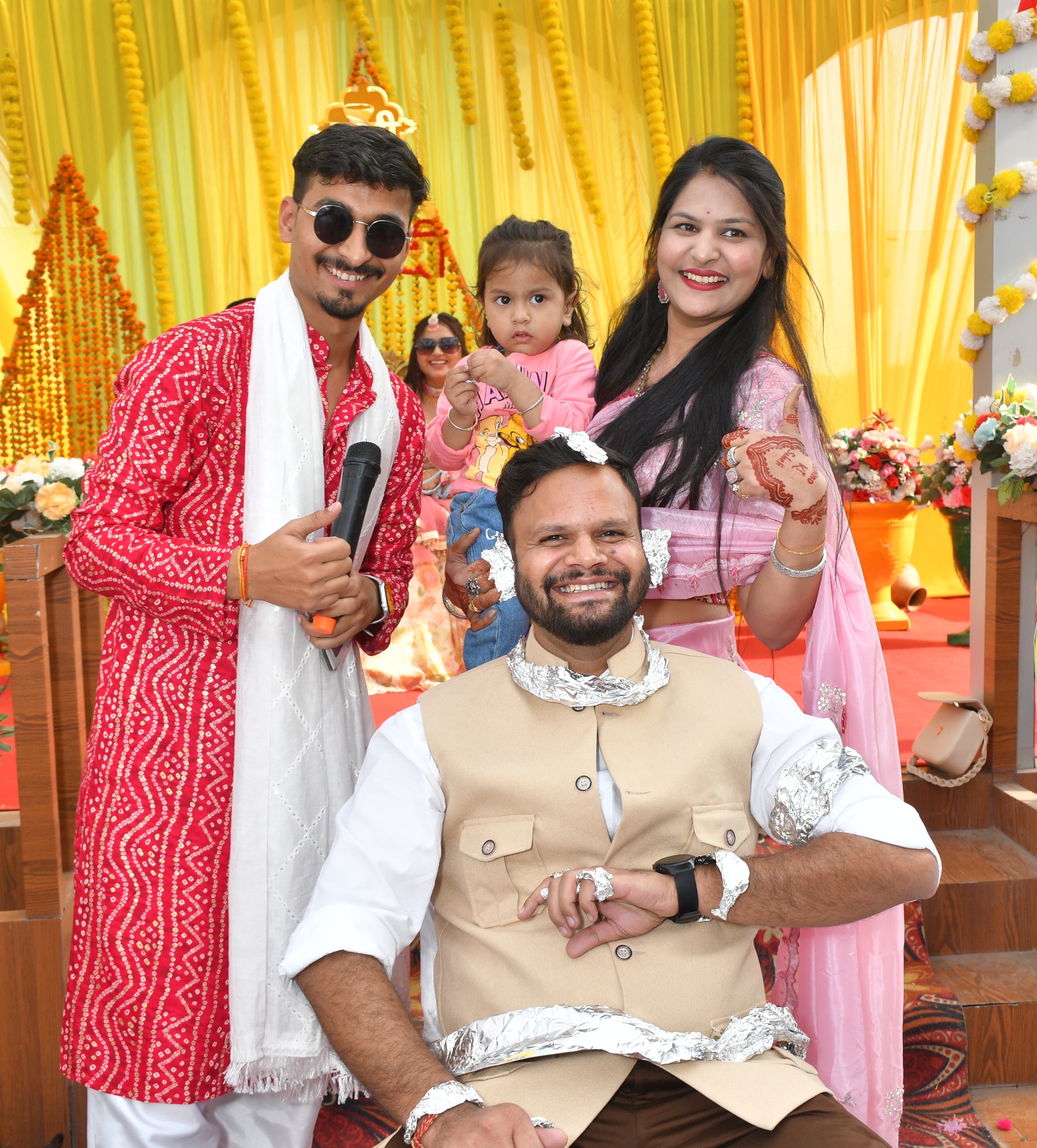 Haldi Vibrant Stage